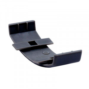 Соединение для напольного канала 75х17 мм GSP A, цвет чёрный 01344