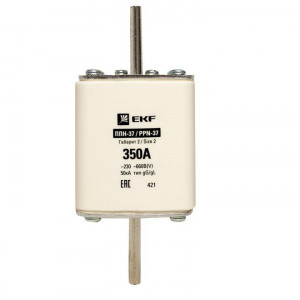 Плавкая вставка ППН-37 400/350А габарит 2 EKF