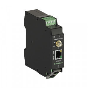 Точка доступа WIENET AP 3P ETH-A-A, Точка доступа WLAN серии WieNet, 3 порта RJ45 скорость передачи 10/100 MBit/s, WiFi IEEE 802.11n / g / b, подключение внешней антенны через разъем SNA (антенна не входит в комплект поставки), номинальное напряжение: 9-28 VDC, монтаж: на DIN рейку, материа