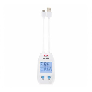 UT658DUAL, Тестер USB (ток, емкость, напряжение)