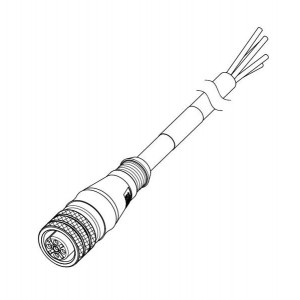 1200658278, Кабели для датчиков / Кабели для приводов MMC-8P-8W-FE-ST-10M-PVC