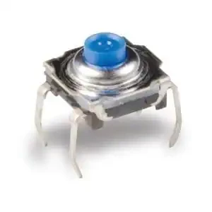 KSA0M211LFTR, Кнопка тактильная 7.4x7.4x4.7 32VDC 0.05A 1.3N монтаж в отверстие 1000000 циклов