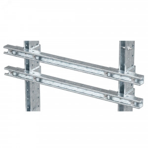 Комплект монтажных профилей на раму для крепления 3 оболочек винтами din 84 M6X40 12 шт. , горячеоцинкованный, длина 900 мм EX-E3FPR09