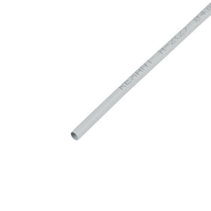 Трубка термоусадочная ТУТ нг 4,0/2,0 серая, термоусаживаемая трубка в метровой нарезке, не поддерживает горение