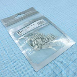 Наконечник штырьевой втулочный НШВ 1.5-8, Наконечник штыревой втулочный неизолированный 