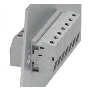 HDFK 10, Колодка клеммная проходная розетка 2 контакт(ов) под винт монтаж на панель