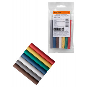 Набор трубок термоусаживаемых, клеевых ТТкНГ(3:1) "Полицвет 7,9/2,65 TDM" SQ0548-2206