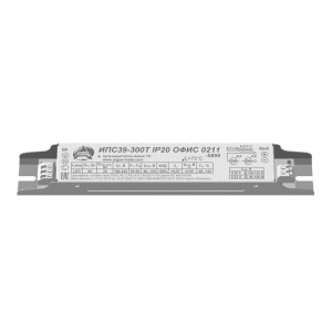 Драйвер IP20 ИПС 39-300Т ОФИС, Блок питания AC/DC (LED-драйвер), 39 Вт, выход 80...125 В/0.3 А