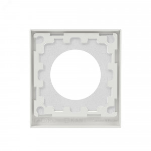 Рамка 1 пост IP44, KANT, белый песок 7010942