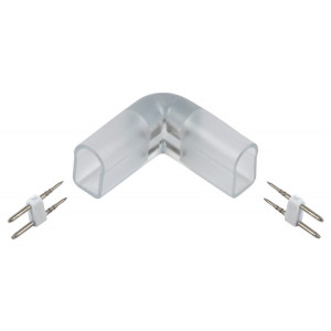 Коннектор угловой 5шт MONO 16мм (разъем-разъем) LSCON16-MONO-220-05