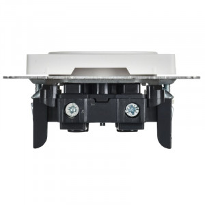 BRITE Розетка 1-местная без заземления без защитных шторок 10А РС10-1-0-БрАБ арктический белый IEK BR-R10-10-K91