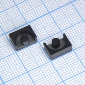 EP7 H10K core, Сердечник ферритовый EP7 9,2х6,5х3,75мм комплект 2шт