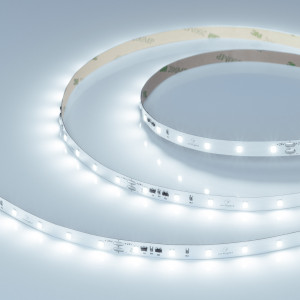 Лента IC-A60-8mm 24V White6000 (4.8 W/m, IP20, 2835, 10m) 037954, Светодиодная лента IC-A60, открытая IP20. Светодиоды 2835, 60 шт/м (600 шт на 10 м), белая плата, ширина 8 мм, скотч 3M. Цвет БЕЛЫЙ 6000 K, цветопередача CRI>80, угол 120°. Питание 24 В, мощность 4.8 Вт/м (48 Вт на 10 м). Размеры 10000x8x1.3 мм. Мин. отре