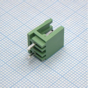 2EDGV-5.08-02P-14-00A(H), Разъемный клеммный блок на плату, 2 контакта. Серия 2EDGV-5.08