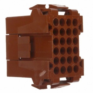 207305-1, Кожух разъема  RCP 24 контакт(ов) 5мм обжим монтаж на панель