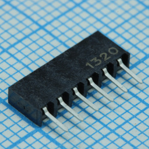 2314878-6, Сокет SKT 6 контактов шаг 2мм монтаж в отверстие туба