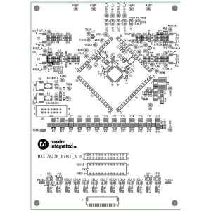 MAX17823EVKIT#, Средства разработки интегральных схем (ИС) управления питанием Evkit MAX17823 12-Channel, High-Voltage Sensor,