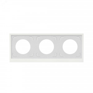 Рамка 3 поста IP44, KANT, белая магнолия 7000946