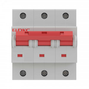 Автоматический выключатель модульный YON MD125 3P 80А C 20kA MD125-3C80