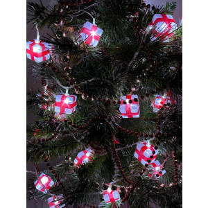 ENIN-3P Гирлянда LED Нить Подарки 3 м холодный свет, 220V, IP20 (24/192) Б0041895