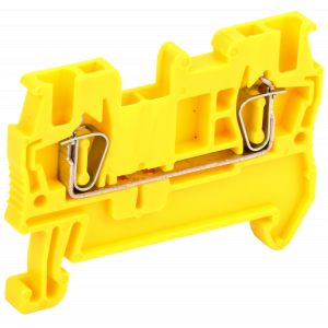 Клемма пружинная КПИ 2в-1,5 17,5А желтый YZN11-001-K05