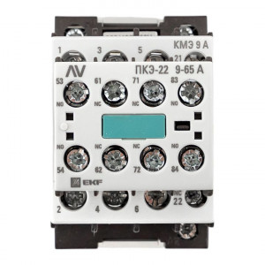 Комплект КМЭ 9А 1NC 400В АС с дополнительными контактами 2НО+2НЗ EKF AVERES ctr-s-9-01-400-av-22
