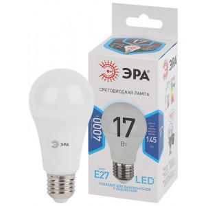 Лампа светодиодная A60-17W-840-E27 грушевидная 1360лм Б0031700