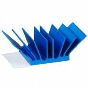 ATS-52210G-C1-R0, Радиаторы maxiFLOW BGA Heatsink, Thermal Tape, Blue-Anodized, T412, 21x21x12.5mm