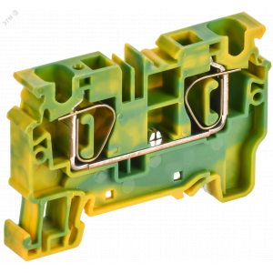 ARMAFIX Клемма пружинная CX6 PE 6мм2 проходная заземляющая IEK AF-CT41-00-K52-006