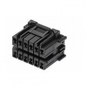 505605-1001, Проводные клеммы и зажимы CP3.3 RECPT 3.3mm DR 10CKT POLZ PsInLk BK