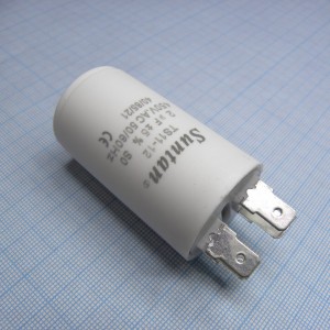 TS1112Q0205JSB000R, Конденсатор металлизированный полипропиленовый 2мкФ 450VAC ±5% (30 X 50мм) 85°C