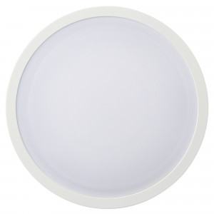 Светодиодная панель LTD-135SOL-20W Day White 020711, Круглый светильник с контурным свечением. Корпус IP44 белый + вставка поликарбонат PC. Цвет ДНЕВНОЙ БЕЛЫЙ 4000К, св.поток 1400-1600 лм, угол 120°+180°. Питание 180-240VAC, 20Вт. Драйвер в комплекте 500mA 28-42V. Размеры 135х40 мм, установка в отв.125 мм,