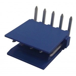 281698-5, Соединитель защищенный 5 контакт(-ов) 2.54мм луженый угловой монтаж в отверстие коробка