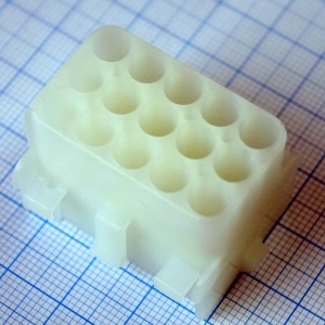 UL 3X05M, Вилка, UL - разъемы для соединений провод-провод