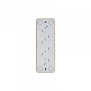 Розетка 4-м ОП Blanca 16А IP20 250В с заземл. защ. шторки с изолир. пластиной ясень SE BLNRA011415