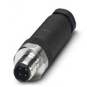 1553174, Цилиндрические метрические разъемы SACC-M12MS-4CON -PG 9-VA