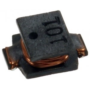 SDR0703-101KL, Катушка индуктивности SMD силовая проволочная 100мкГн ±10% 100кГц 33Q-добротность феррит 270мА 1.56Ом лента на катушке