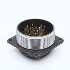 СШР48П20ЭШ2 вилка, Соединитель  цилиндрический низкочастотный негерметичный 20 контактов