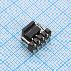 DS1025-08-2X5P8BSRX1-B, Вилка штыревая 2х5 контактов