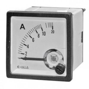 Амперметр 10А    50ГЦ  (48Х48), Измерительная головка ACA 10A вертикального положения, класс точности 2,5