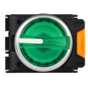 Переключатель с подсветкой 3 полож. 2NO зеленый MASTER IEK MI-SW60-20XD-4-14-3-K06