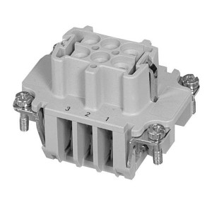 C146-10B006-500-1, Сверхмощные разъемы питания Socket Insert 6 Way Heavy Mate
