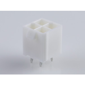 39296048, Соединитель провод-плата 4 контакта шаг 4.2 мм монтаж в отверстие серия Mini-Fit Jrї пакет