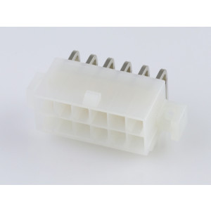 39295123, Разъем штыревой двухрядный угловой на плату