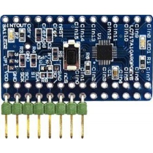 LC717A10ARGPGEVB, Средства разработки тактильных датчиков Capacitance-Digital Cnvrtr LSI EVAL BD