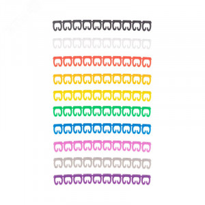 Маркер кабельный 0-9 комплект в блистере от 4 до 6мм (уп.100шт) 12-6062