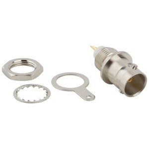 031-221-75RFX, РЧ соединители / Коаксиальные соединители BULKHEAD JACK 75 ohm SOLDER CUP