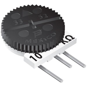 3352V-1-201LF, Подстроечные резисторы - сквозное отверстие 3/8