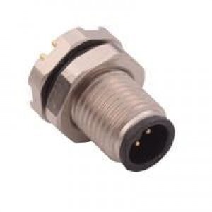853-004-113R004, Цилиндрические метрические разъемы M5 4 P M RA 10u