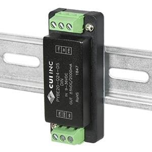 PYBE20-Q48-S15-DIN, Преобразователи постоянного тока в постоянный с изоляцией dc-dc isolated, 20 W, 18 75 Vdc input, 15 Vdc, 1333 mA, single regulated output, DIN rail